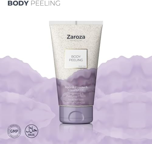 Alternative view of Zaroza Arındırıcı Vücut Peelingi Kayısı Çekirdeği Hindistan Cevizi Yağı 150 ml