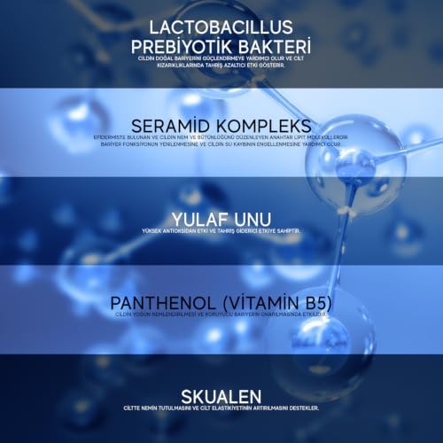 Atopicare Besleyici Krem – Atopiye Eğilimli ve Kuru Ciltler İçin – 500 ml – Seramid Kompleksli, Prebiyotik & Skualen İçerikli Nemlendirici Bakım Kremi