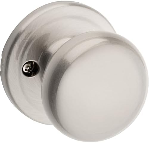 Alternative view of (Satin Nickel) - Kwikset Juno Half-Dummy Knob in Satin Nickel