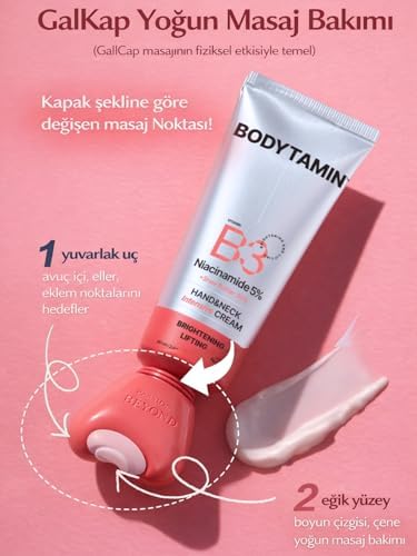 Alternative view of Bodytamin Niacinamide B3%5 Intensive El ve Boyun Kremi Masaj Başlık Aydınlatıcı Sıkılaştırıcı 60 ml