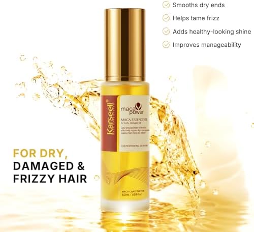 Alternative view of Argan İçerikli Saç Bakım Yağı 50 ml Maca Özü Saç Bakım Yağı