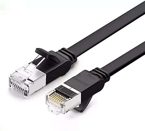 Cat6 Flat Pure Metal Konnektör UTP Ethernet Kablosu 3 Metre - Görsel 3