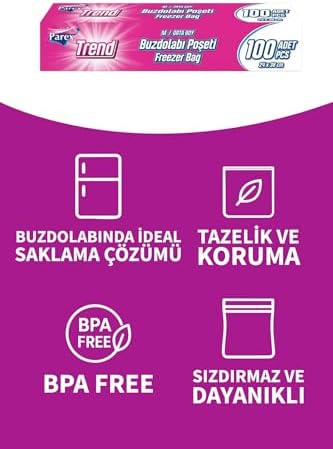 Alternative view of Trend Buzdolabı Poşeti Orta Boy 100’Lü