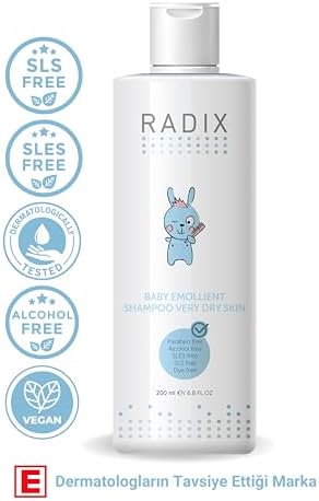 Baby Emollient Shampoo Very Dry Skin 200ml