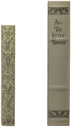 Alternative view of Creative Co-Op MDF ve Kanvas Kitap, 2'li Set All The Little Things Saklama Kutusu, Doğal, 2