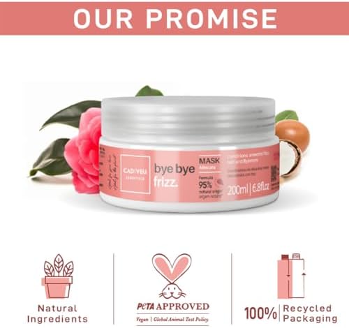 CADIVEU PROFESSIONAL Essentials Bye Bye Frizz Maske, 200ML