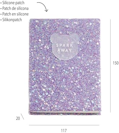 Alternative view of MR Defter-B2F Parlak Defter Lila Noktalı