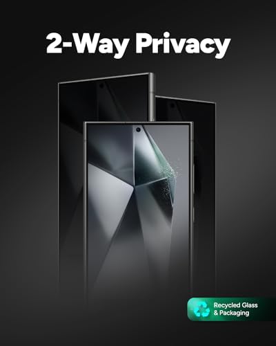 14 Pro Max için Görünmez Cam Gizlilik Ekran Koruyucu - İki Yönlü Gizlilik Filtresi, 4X Daha Güçlü, Parmak İzi Önleyici Teknoloji, Kurulumu Kolay - Görsel 3