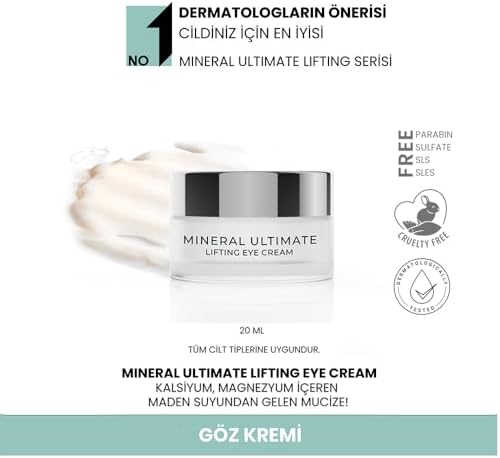 Alternative view of Mineral Göz Kremi 20 ml – Kolajen & Hyaluronik Asitli, İnce Çizgi Karşıtı, Cilt Toparlayıcı ve Nemlendirici Göz Çevresi Bakım Kremi
