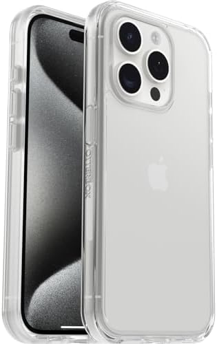 15 Pro için Clear Kılıf, Düşmeye Dayanıklı Koruyucu Kılıf, Askeri Standartlara Göre 3X Test Edilmiştir, Şeffaf