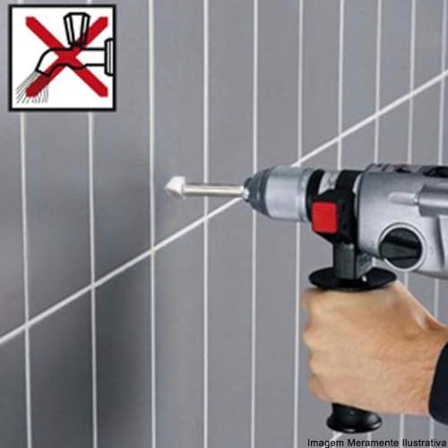 Professional Accessories Matkap ve Kırıcı Delici Uçları, Taş ve Beton, Gri, 8 mm, 1 Adet - Görsel 3