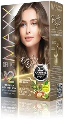 Alternative view of BEAUTY EXPERT HAIR COLOR (KERATİN)'Lİ 1 KUTU (2 X 50 ML) (Açık Kumral 8.0)