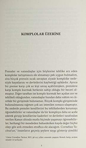 Alternative view of Komplolar Üzerine