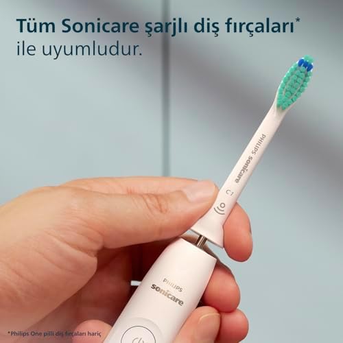 ProResult Yedek Diş Fırçası Başlığı, 2 Kat Daha Fazla Plak Temizliği, Orta Yumuşak Fırça Başlığı, 2’li Paket, Beyaz, HX6012/87