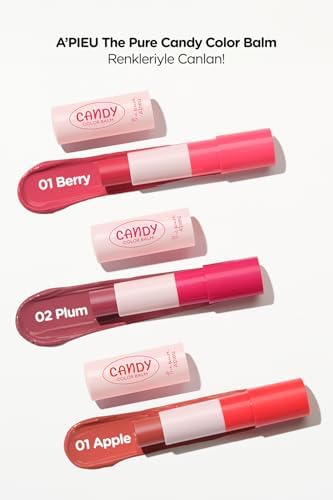 Missha A'pieu The Pure Candy Balm Dudak Balmı No.02 Plum, 111592