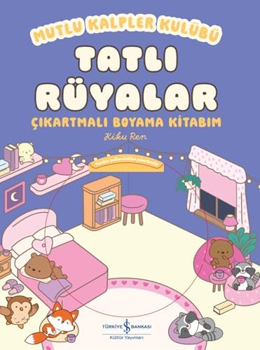 Alternative view of Tatlı Rüyalar - Mutlu Kalpler Kulübü - Çıkartmalı Boyama Kitabım
