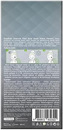 Alternative view of StopEver Charcoal Pore Strip Kömürlü Siyah Nokta Plasteri (2 x 6 Adet)