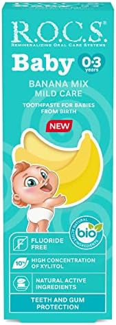 Baby 0-3 Yaş Muz Püresi Tadında Bebek Diş Macunu 45G