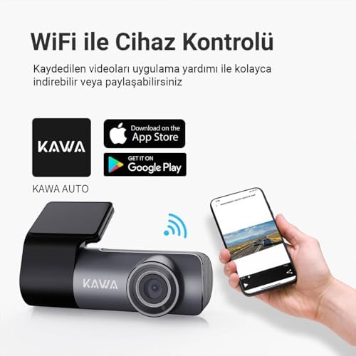 Alternative view of D5 2K 1296P WDR WiFi 135° Geniş Açı Lens Araç Kamerası