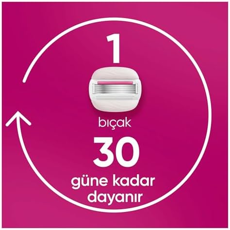 Venus Pro ComfortGlide Sugarberry Kokulu Kadın Tıraş Bıçağı, 3 Yedek Tıraş Bıçağı