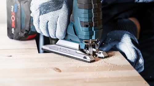 Professional 5x EXPERT ‘Wood 2-side clean’ T 308 B Dekupaj Testere Bıçakları (Sert ahşap mobilya levhası, Kontrplak, Uzunluk 117 mm, Aksesuar Dekupaj Testeresi) - Görsel 2