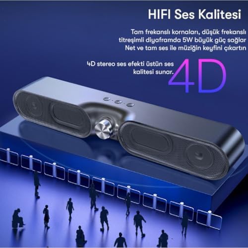 Alternative view of Hifi 4D Bluetooth Kablosuz Hoparlör
