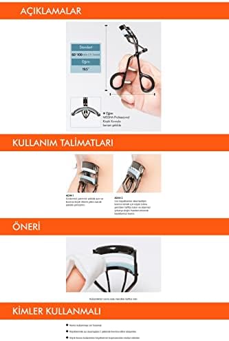 3 Kat Güçlü Kirpik Kıvırıcı 3-Wave Eyelash Curler