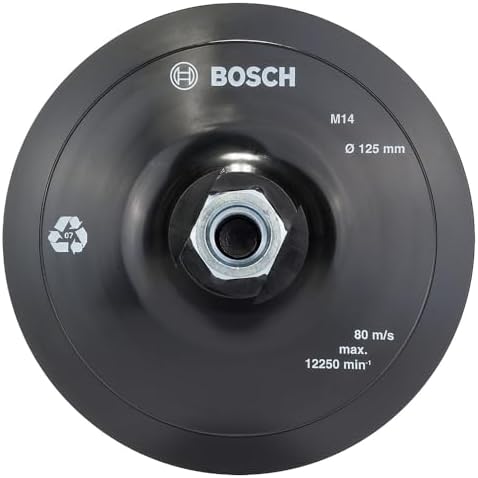 125 Mm M14 Kağıt Zımparalar İçin Taban