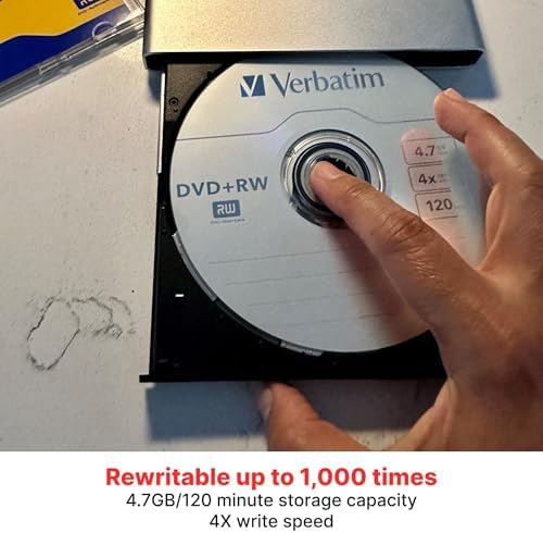 DVD + RW disk, 4.7 GB, 4 x, Spindle, 30/Paket - Görsel 3