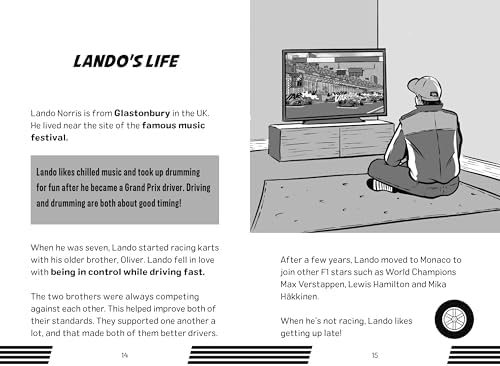 Racing Legends: Lando Norris: 101 Facts about Formula One