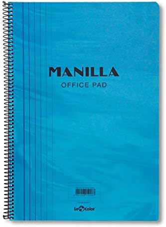 Alternative view of 41100/1 Manila Notebook Yumuşak kapak, 1.hamur kağıt Spiralli, Mavi