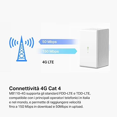 Alternative view of MB110-4G, 300 Mbps Kablosuz N 4G LTE Router