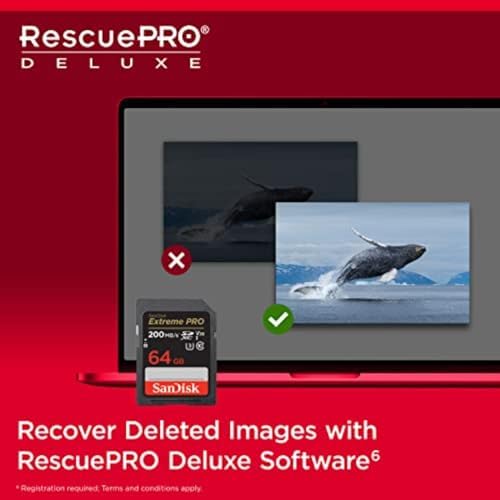 Alternative view of Extreme PRO SDXC UHS-I hafıza kartı 64 GB (V30, aktarım hızı 200 MB/sn, U3, 4K UHD videolar, QuickFlow teknolojisi, ısıya dayanıklı)