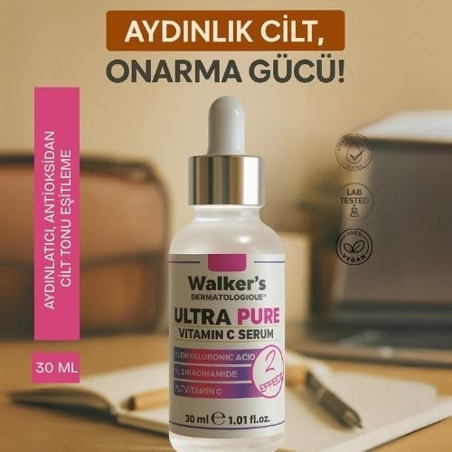 Walker's Vitamins Ultra Pure Cilt serumu 30 ml Leke Karşıtı