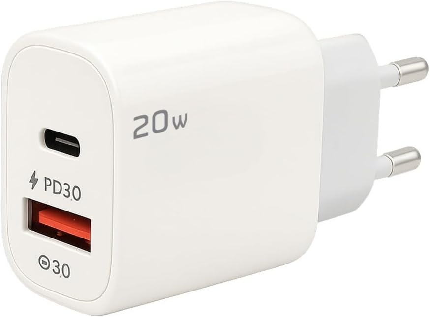 Alternative view of 20W USB A + Type C Girişli Şarj Adaptörü