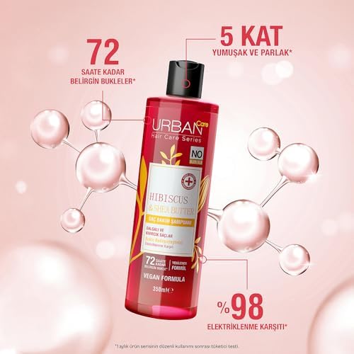 Alternative view of Care Hibiscus & Shea Butter Bukle Belirginleştirici Saç Bakım Şampuanı, 350 Mililitre, Vegan