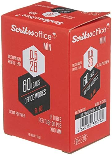 Office Sl60 Min 12'lik Kutu 2B 0.5 mm