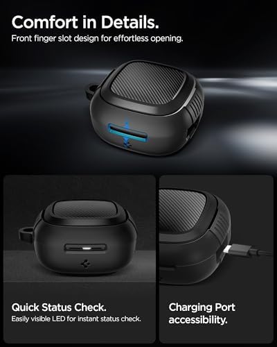 Alternative view of Audio TWS P20 Kulaklık Kılıfı Ekstra Dayanıklı Kılıf Rugged Armor Hava Kanalı Teknolojisi™ Askeri Sınıf Koruma Çift Katman Kılıf - ACS07967