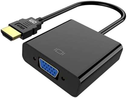 CHB020 HDMI to VGA Dişi Çevirici Adaptör Siyah - Görsel 3