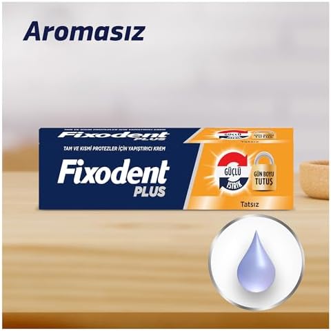 Plus Güçlü Isırık Diş Protezi Yapıştırıcı Krem 40 g