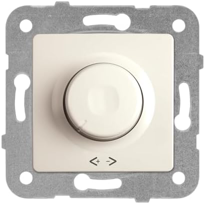 Linnera/Rollina Krem PRO Dimmer RL 20 500W Mekanizma ve Düğme/KAPAK - Görsel 2