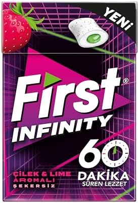 Alternative view of First Infinity 60 Dk Çilek Lime Aromalı Şekersiz Draje Sakız 19,5 gr