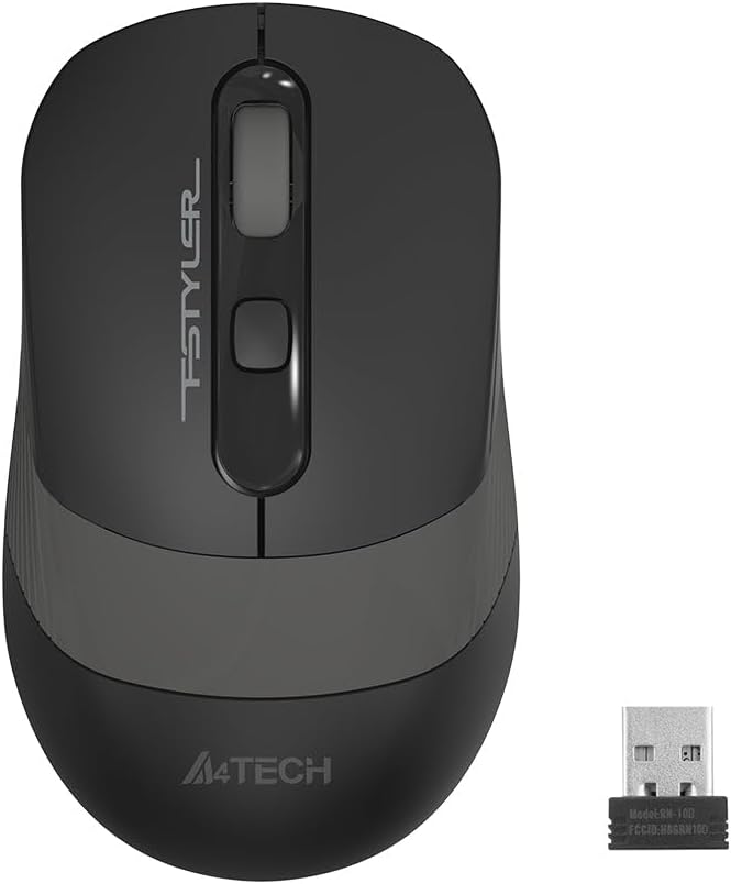 A4Tech FG10S Fsyler Silent 2.4Ghz 2000Dpi Gri Sessiz Kablosuz Optik Mouse