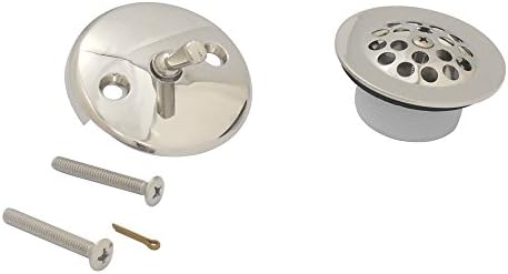 Brass DTL5305A6 Izgara Küvet Tahliye Kiti, Cilalı Nikel - Görsel 3