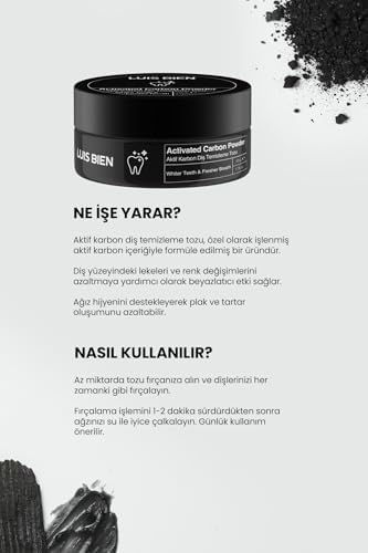 Alternative view of Aktif Karbon Diş Temizleme Tozu 50 gr ve Bambu Diş Fırçası Set