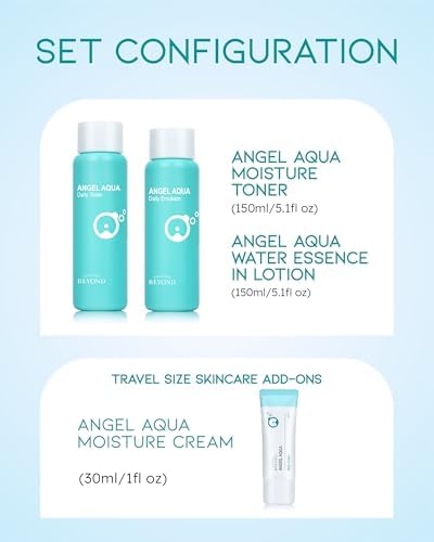 Alternative view of Aqua Moisture Skincare Set Nemlendirici Toner Losyon Krem Seti 330 ml