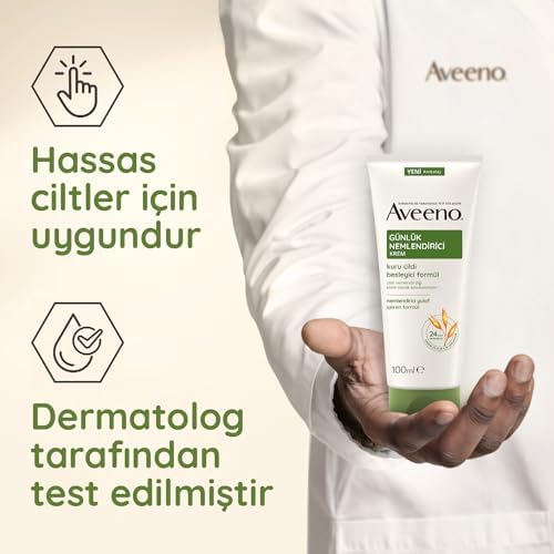 , Günlük Nemlendirici Krem 100ml, Beyaz-Yeşil