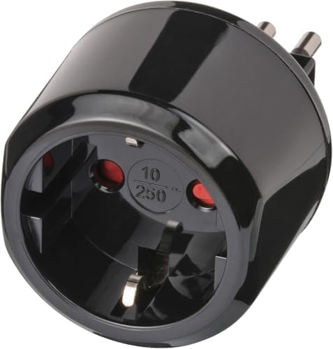Türkiye Fiş Sistemi İtalya Uyumlu IP20 Lisanslı Topraklı Travel Adaptör Dönüştürücü - Görsel 2