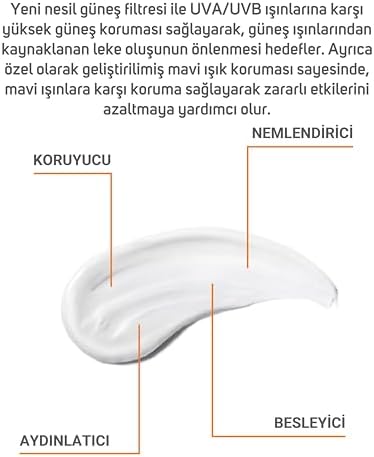 50+Spf Koruyucu Güneş Kremi 50 mL (Yeni nesil filtre ve Mavi ışık korumalı)