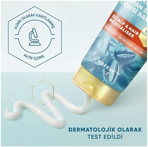 Alternative view of & Shoulders DermaXPRO Scalp & Hair Revitaliser Dökülme Karşıtı Saç ve Saç Derisi Bakım Kremi Kafein ve Seramid ile 220ml